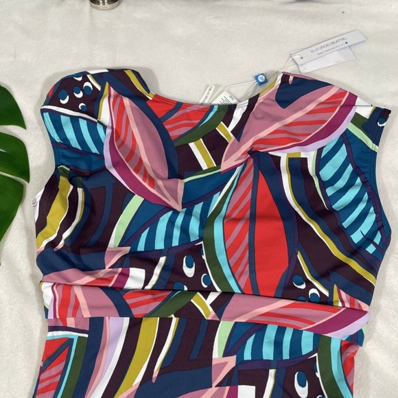 NWT‎ Bleu Rod Beattie [ 6 ] Absolutely Fabulous One Piece Swimsuit - Picture 10 of 12